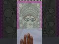 ma durga 🌺#youtubeshorts #art #music #drawing #viralvideo #viral