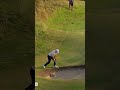 Rory McIlroy Hits an UNREAL One-Knee Bunker Shot 🤯⛳