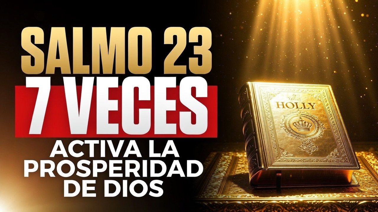 Dios DESATA la Verdad Profética Sobre tus Finanzas | 7 Veces el Salmo 23 Para Activar Abundancia YA