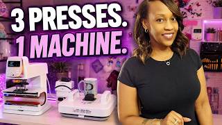 HTVRONT A100 Multi Heat Press: 3 Projects, 1 Machine