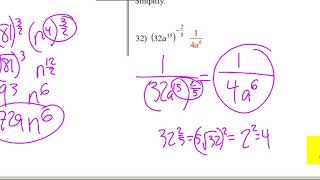 Chapter 6 Practice Test #27-34 (6.6)