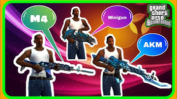 HOW TO INSTALL MILITARY GUNS SKIN MOD IN GTA SAN ANDREAS