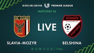 LIVE | Slavia-Mozyr – Belshina.  04th of October 2020. Kick-off time 3:00 p.m. (GMT+3)