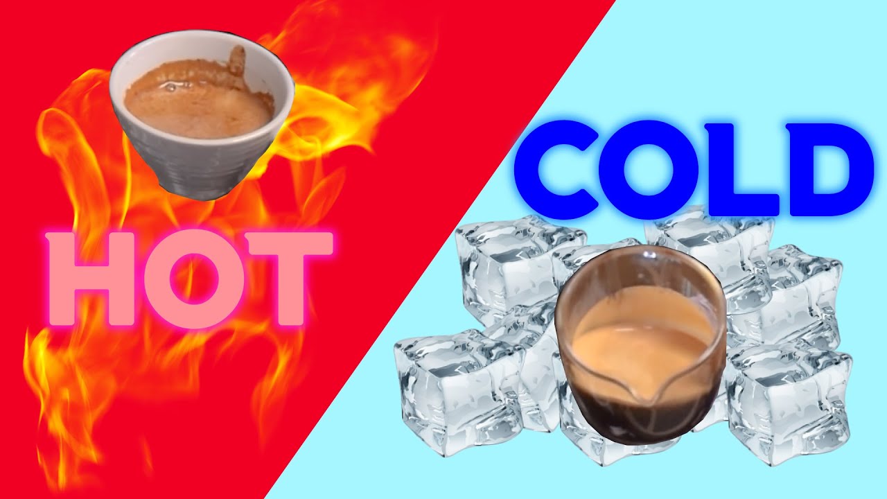 Decent Espresso] Let's make the Cold Espresso Let's compare and taste