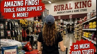 WE FOUND SO MUCH AT RURAL KING! 😱🌾 | Come Shop With Us! | TheSaultHouse2026