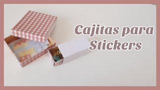 DIY / Cajitas para stickers by Solemi 7,288 views 3 years ago 7 minutes, 25 seconds