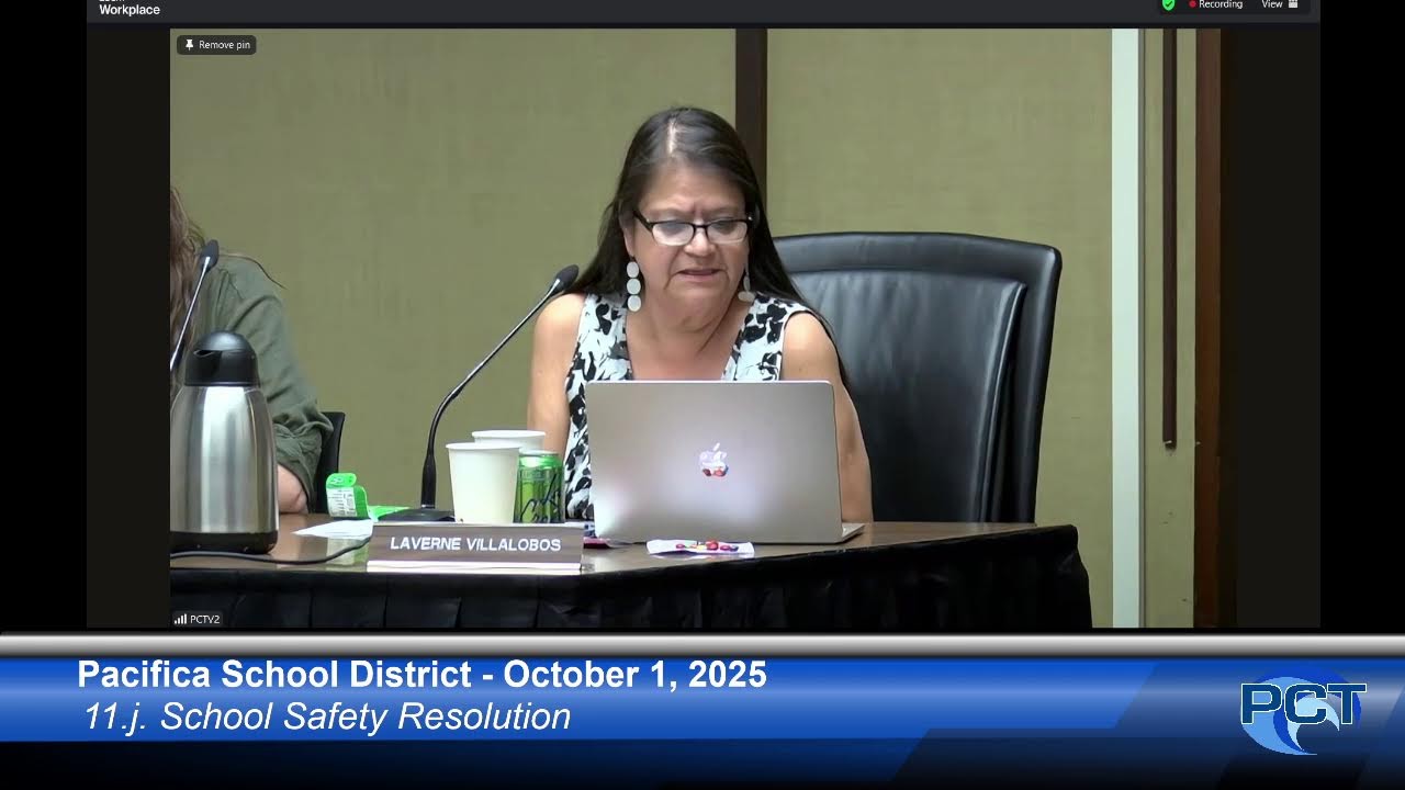 PSD 10/1/25 - Pacifica School District Meeting - October 1, 2025