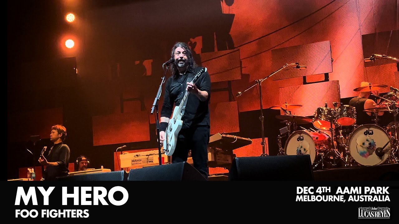 My Hero - Foo Fighters Live in Melbourne - AAMI Park - December 4th 2023