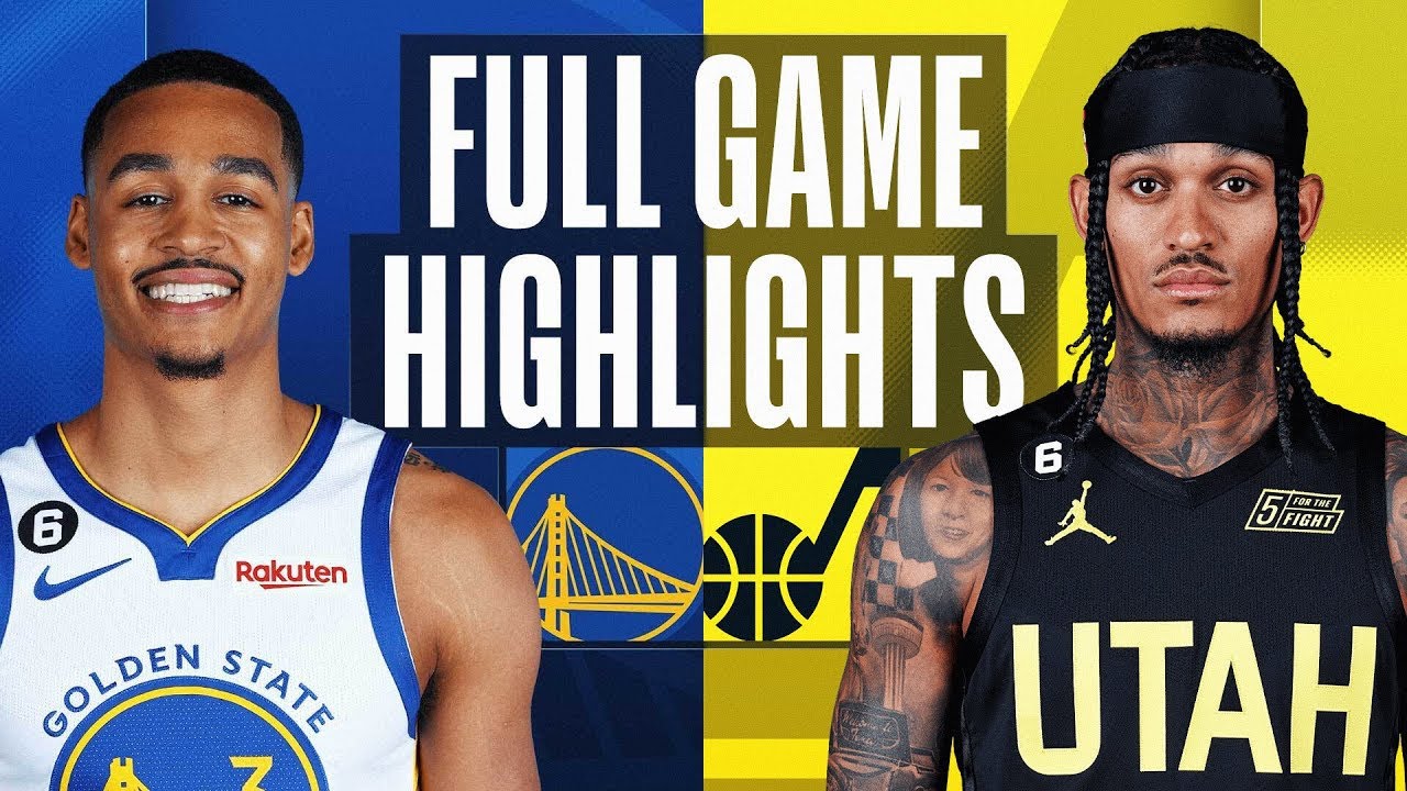 Utah Jazz vs. Golden State Warriors Full Game Highlights | 2022 NBA Season