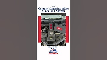 Upgrade your diagnostics game with the Genuine Cummins Inline 7 Data Link Adapter!