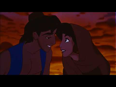 Aladdin - Walt Disney -  Trailer 1992 (35mm frame by frame)