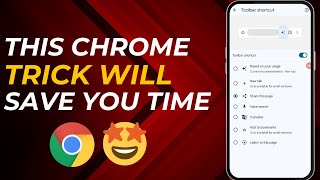 How to Set Google Chrome Toolbar Shortcuts Easily