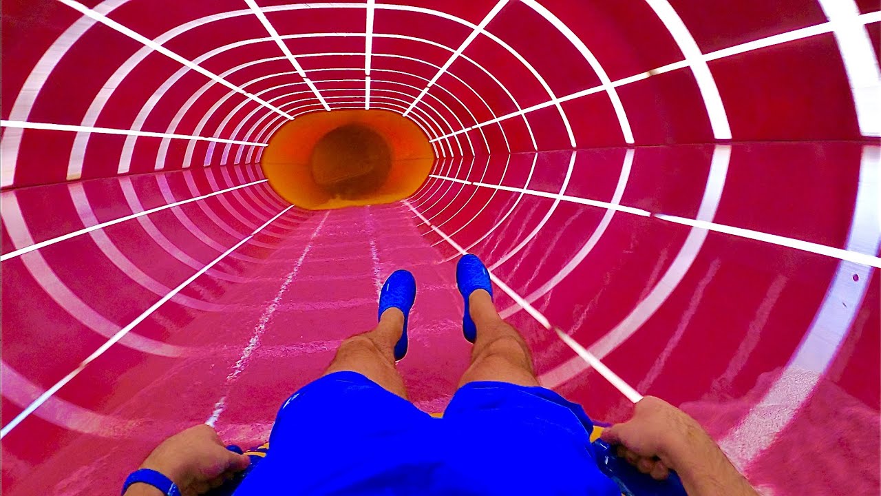 Rafting Water Slide at Miramar Weinheim - YouTube