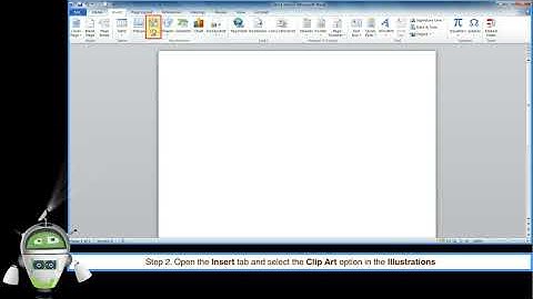 Chapter 3 - Inserting Objects in MS Word 2010 Part 2 - Inserting a Clip Cart | Class 5 Computer