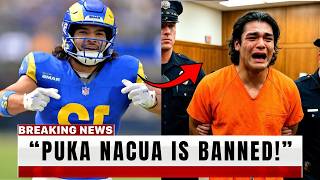 IT’S OVER: NFL OFFICIALLY BANS Puka Nacua For Ab*se Immediately