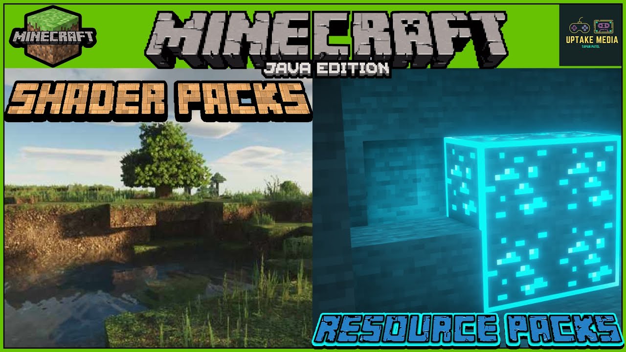 🟩 How to Change Skin Minecraft |How to Add Shader Packs & Resource ...