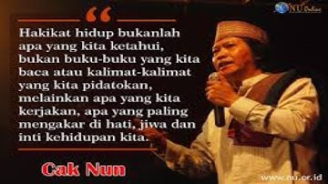 Mengejutkan Komentar Cak Nun Tentang Soeharto