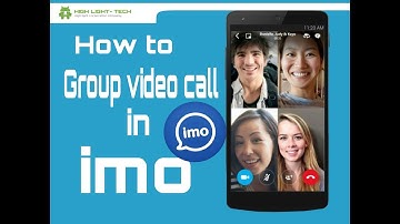 how to group video calling in imo
