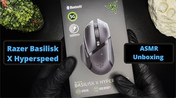 Razer Basilisk X Hyperspeed | ASMR Unboxing