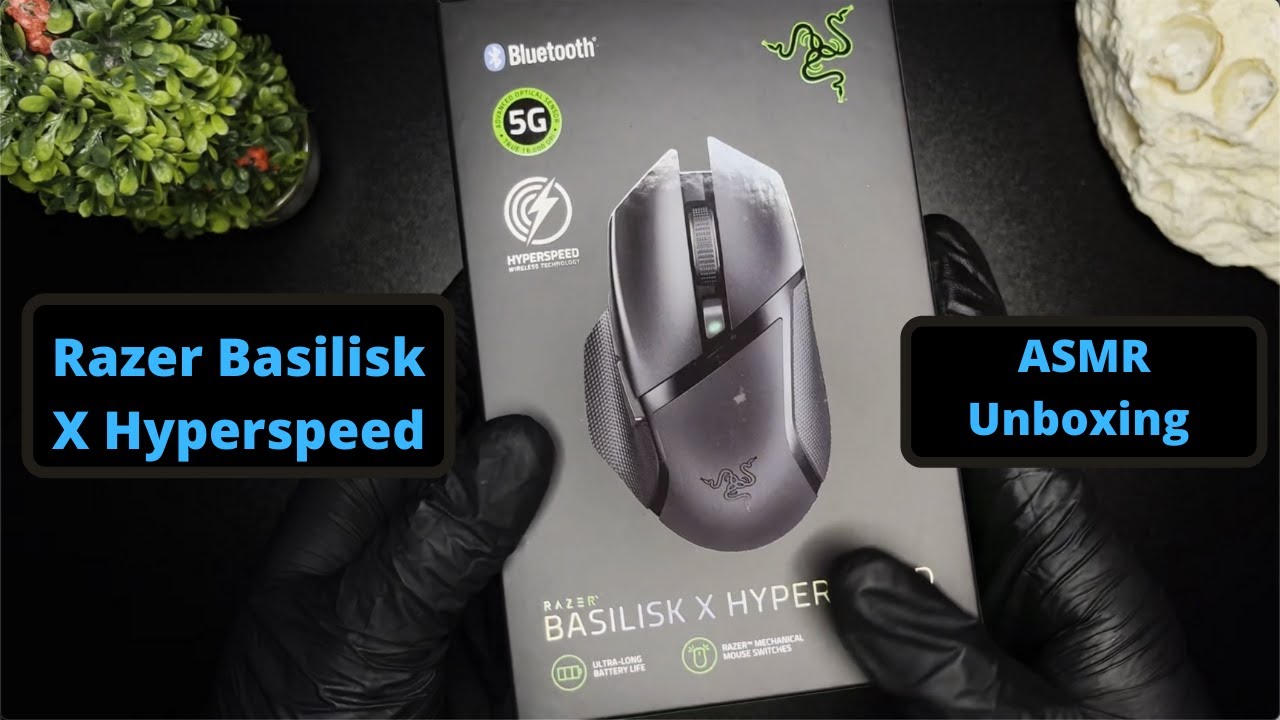 Razer Basilisk X Hyperspeed | ASMR Unboxing - YouTube