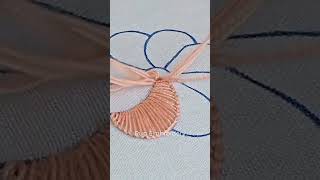 fancy buttonhole stitch hand embroidery tutorial