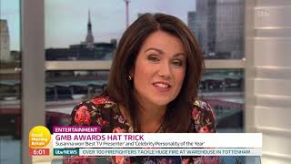 Susanna Wins Big at the National Reality Television Awards | Good Morning Britain