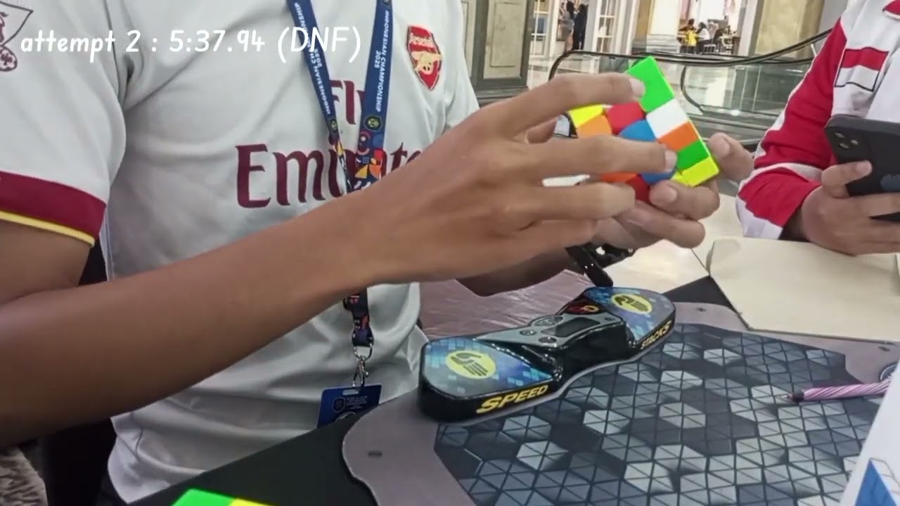 Indonesian Championship 2025 - 3x3 Blindfolded