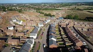 Orchard Grove from above, July 2023