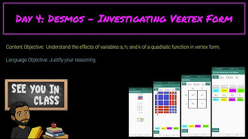 [Graphing Quadratics] Day 4: Investigating Vertex Form