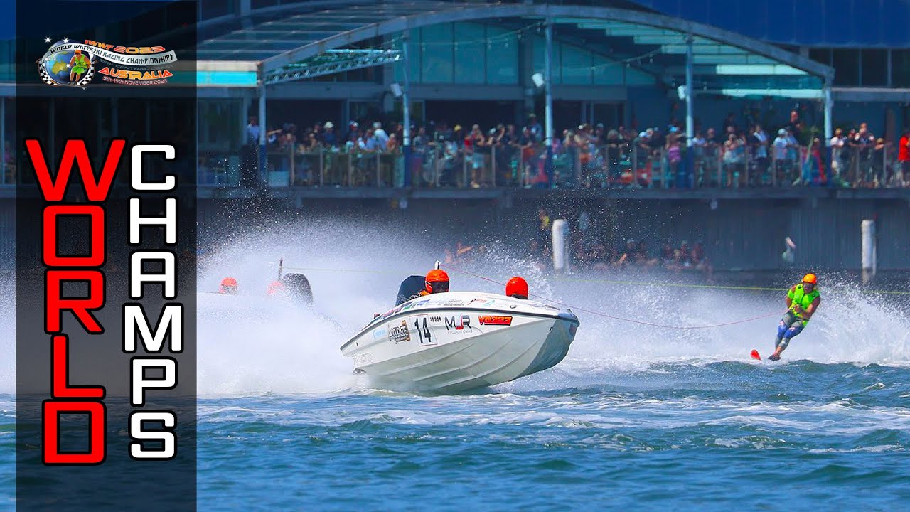 2023 World Water Ski Racing Championship Day 3 Gosford NSW YouTube