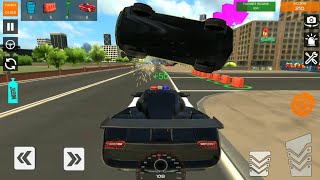 Police Car crash 2019 3D Cops Car Chase Game : Android Games screenshot 1