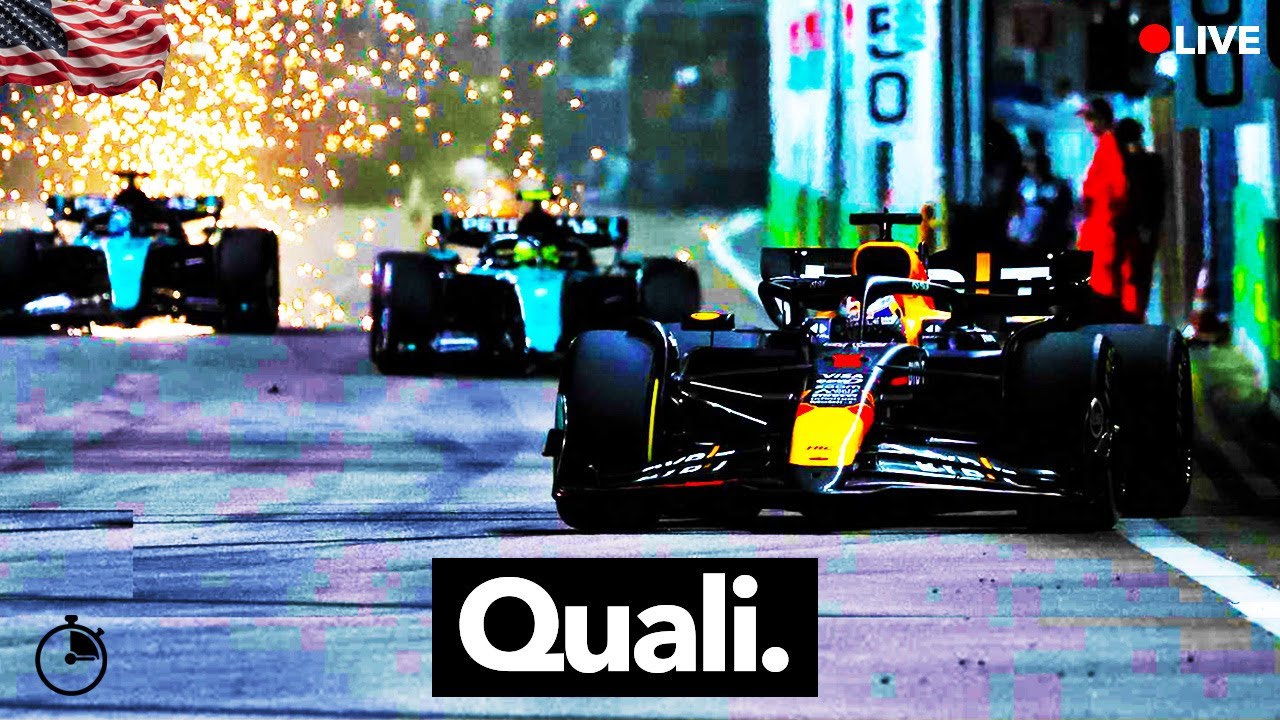 🔴F1 WATCHALONG: LAS VEGAS GP QUALIFYING - Commentary + Live Timing