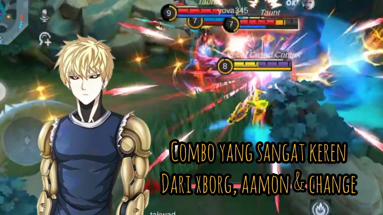(MLBB) Gameplay Xborg combo yang sangat indah keren bersama aamon dan change