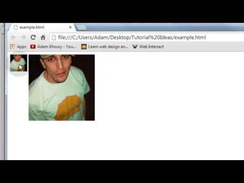 Image Zoom Effect Animation CSS3 HTML Tutorial   YouTube
