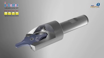 Nine9 indexable center drill no need to re set tool length