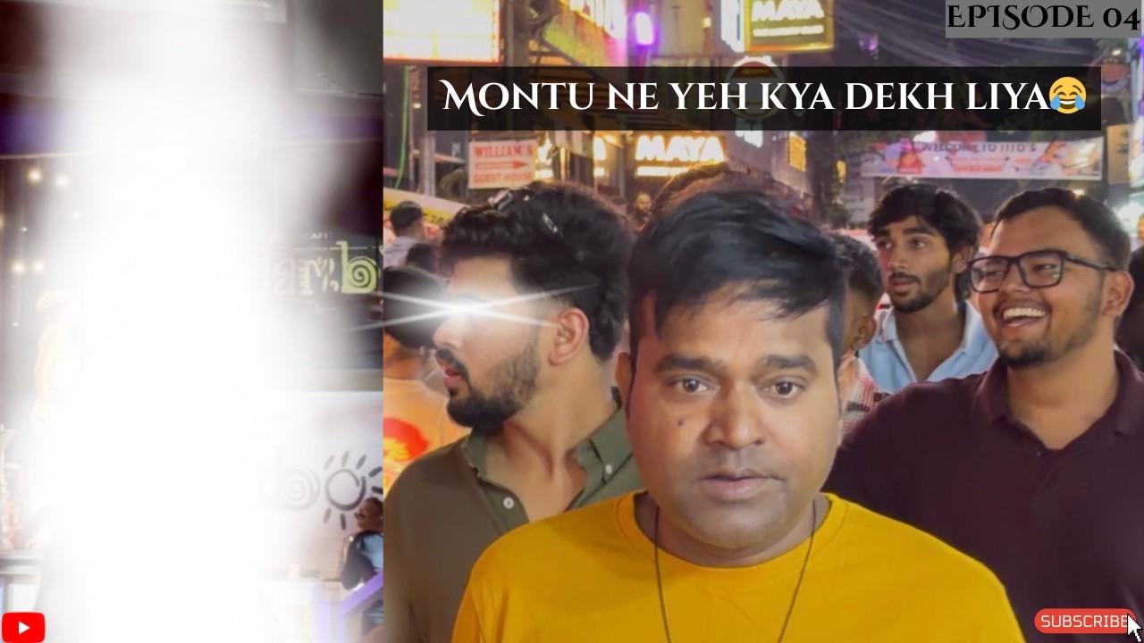 Montu ne yeh kya deka liya 😂 | Nightlife of Goa | Travel | Adhvain Dapurkar Vlogs |