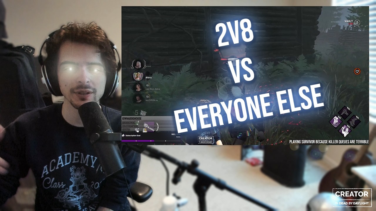 The War of 2v8 in the Dead by Daylight Community