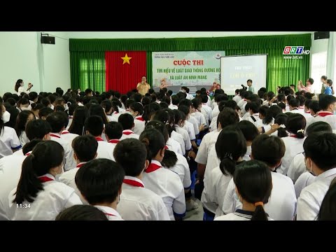 Video Trường THCS Phước Hưng tổ chức thi tìm hiểu Luật giao... - youtube