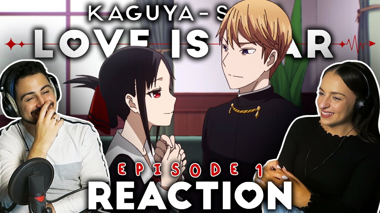 WE LOVE THIS SHOW ALREADY! 🥰 Kaguya Sama: Love is War Episode 1 REACTION!