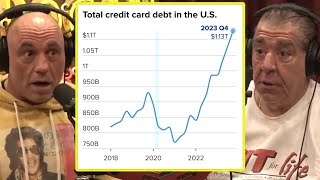 American Credit Card Debt Is At 1.3 Trillion | Joe Rogan \& Joey Diaz