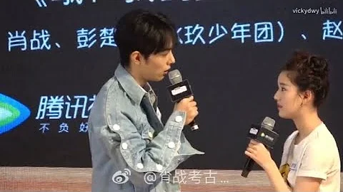 Zhao Lusi x Xiao Zhan - Oh, my emperor Fan meeting...