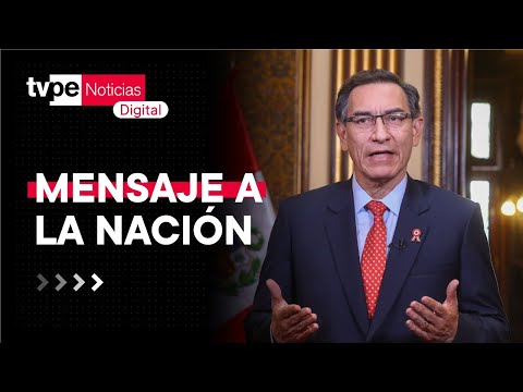 🔴 EN VIVO| #MensajeALaNación del presidente de la república, Martín Vizcarra.