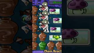 Musical Zombie Chain Reaction 💀🔥 #plantsvszombies #pvz #trending #games