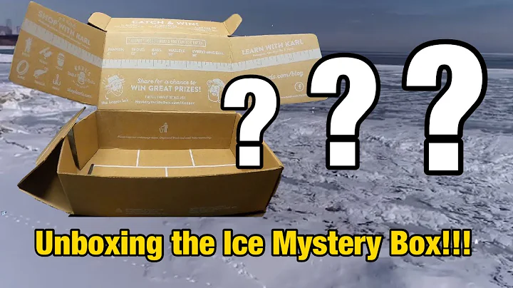 Unboxing the Catch Co Mystery Tackle Box Ice Fishing Edition