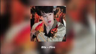 bts - fire [sped up]