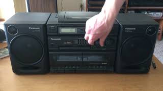 Panasonic RX-DT610 Portable Stereo Boombox Radio