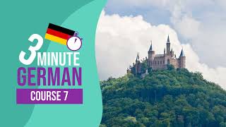 🇩🇪 3 Minute German - Course 7