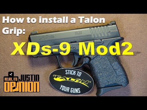 How To: Install Talon Grip on XDS-9 Mod2