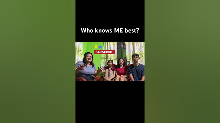 Who knows me best? #fyp #whoknowsmebest