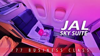 JAL 777 Sky Suite Business Class | Los Angeles to Tokyo